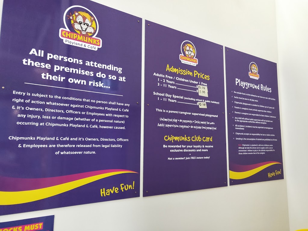 Chipmunks Playland & Cafe Pakenham | Tenancy 4/825 Princes Hwy, Pakenham VIC 3810, Australia | Phone: (03) 5925 7732
