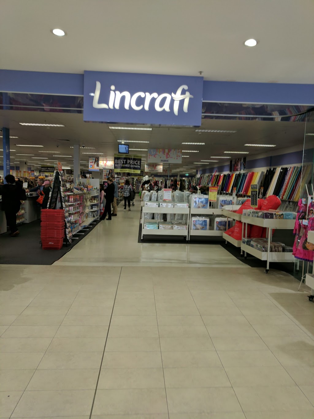 Lincraft | home goods store | 8 Keltie St, Phillip ACT 2606, Australia | 0262324799 OR +61 2 6232 4799