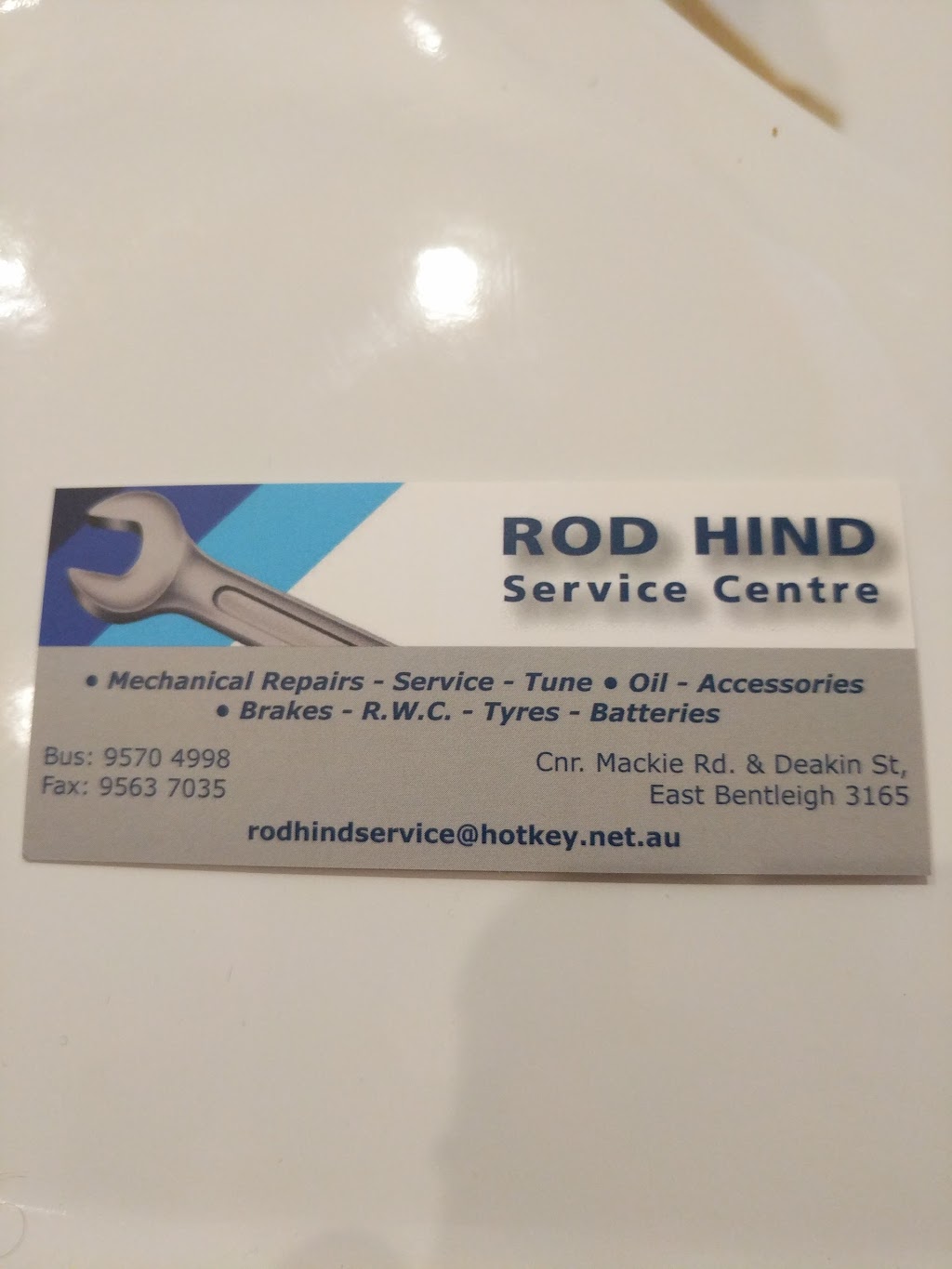 Rod Hind Service Centre | car repair | 89 Mackie Rd, Bentleigh East VIC 3165, Australia | 0395704998 OR +61 3 9570 4998