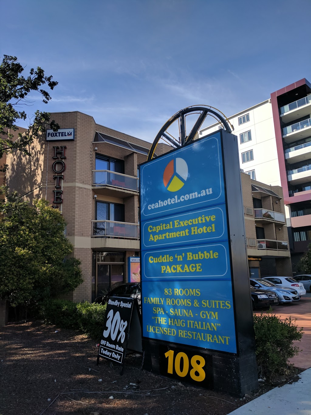 Madison Capital Executive Apartments | lodging | Northbourne Ave &, Girrahween St, Braddon ACT 2612, Australia | 0261851922 OR +61 2 6185 1922