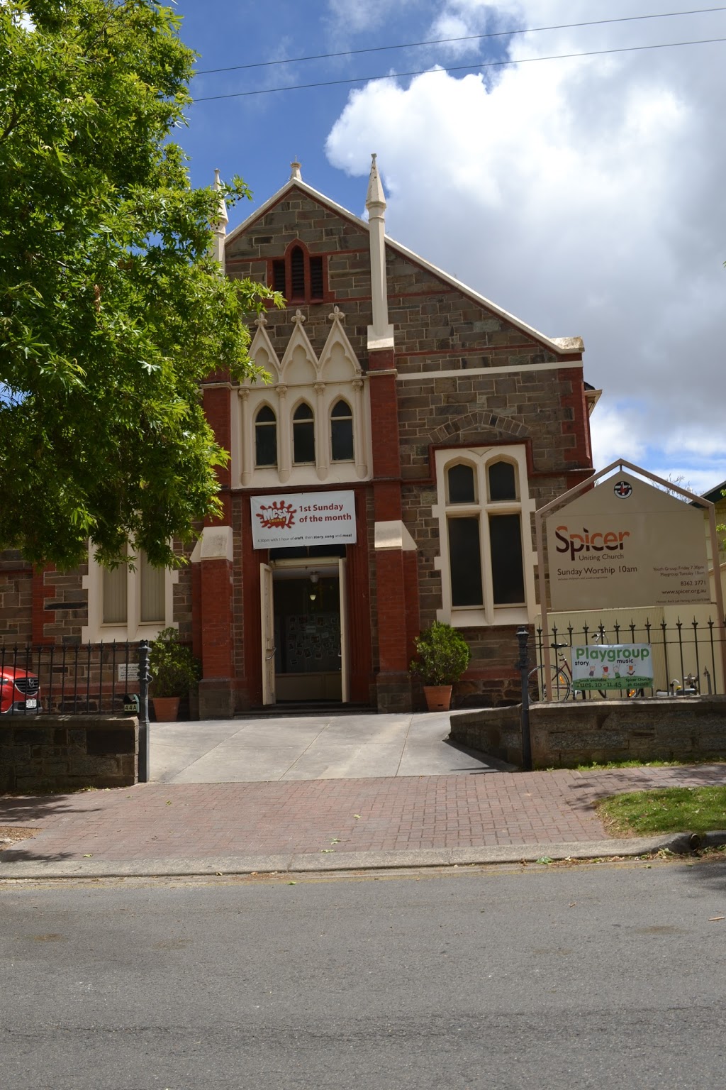 Spicer Uniting Church | church | 44A Fourth Ave, St Peters SA 5069, Australia | 0883623771 OR +61 8 8362 3771
