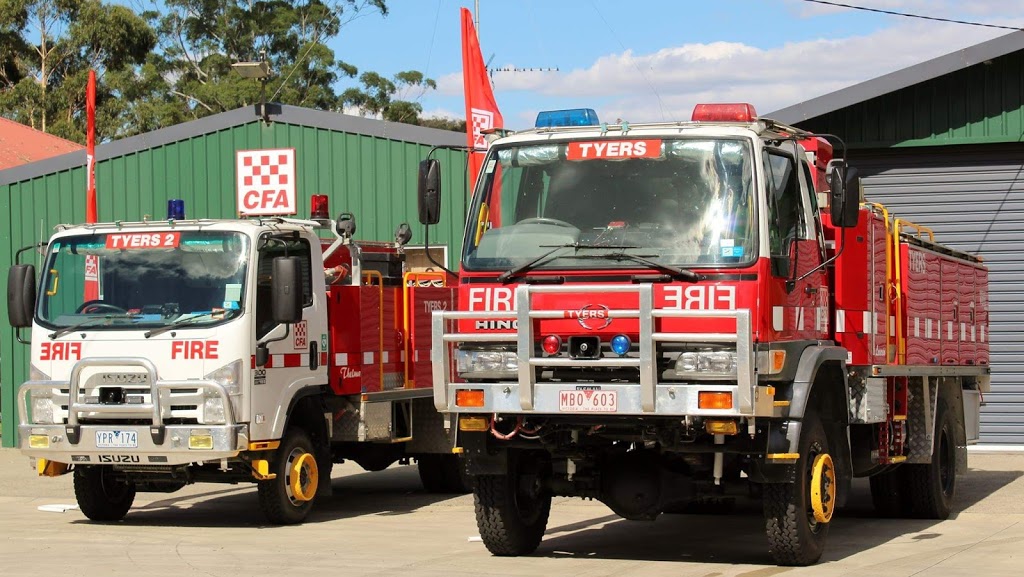 Tyers Fire Station CFA | fire station | 78 Main Rd, Tyers VIC 3844, Australia