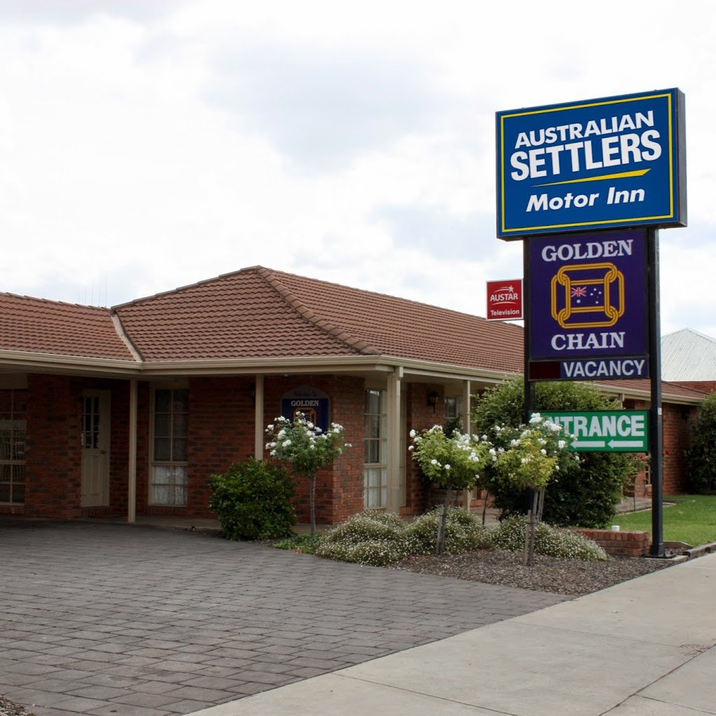 Australian Settlers Motor Inn | lodging | 354 Campbell St, Swan Hill VIC 3585, Australia | 0350329277 OR +61 3 5032 9277
