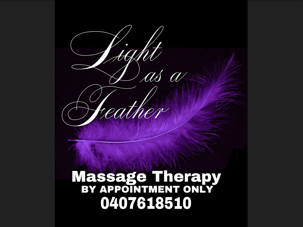 Light as a Feather Massage Therapy | 15 Beach Rd, Christies Beach SA 5165, Australia | Phone: 0407 618 510
