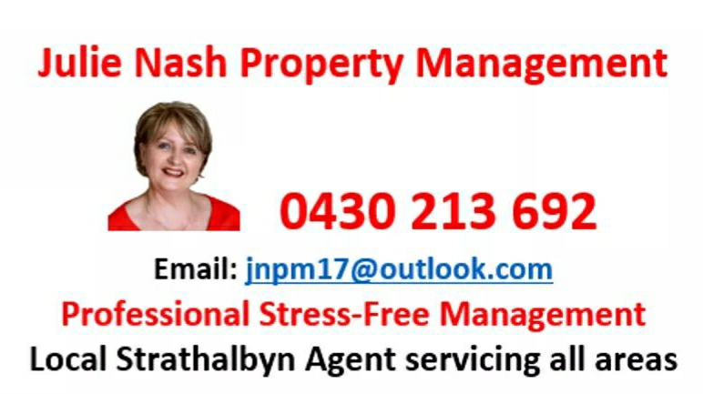 Julie Nash Property Management | 7 Strathoak Cres, Strathalbyn SA 5255, Australia | Phone: 0430 213 692