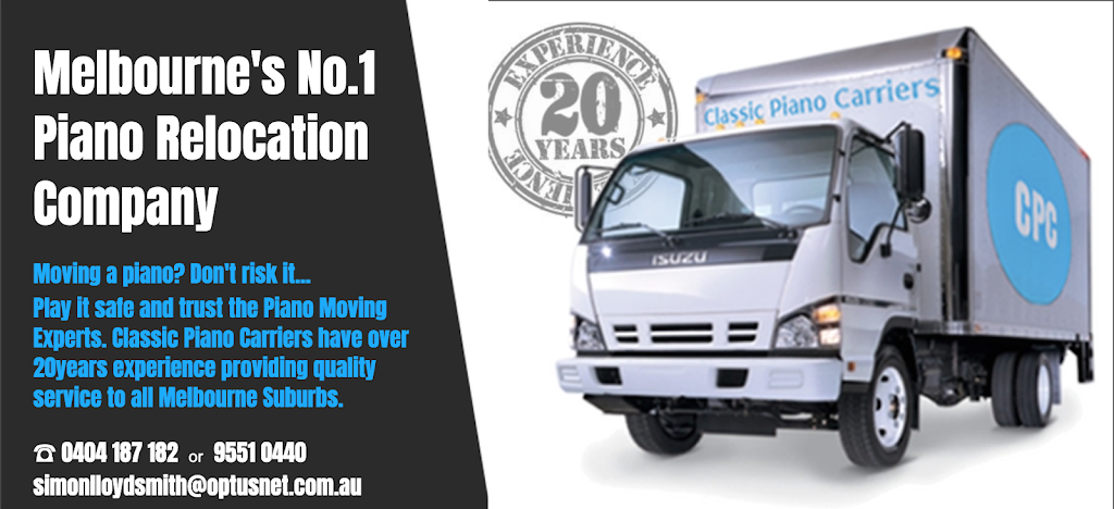 Classic Piano Carriers | moving company | 7 Penn Pl, Dingley Village VIC 3172, Australia | 0404187182 OR +61 404 187 182