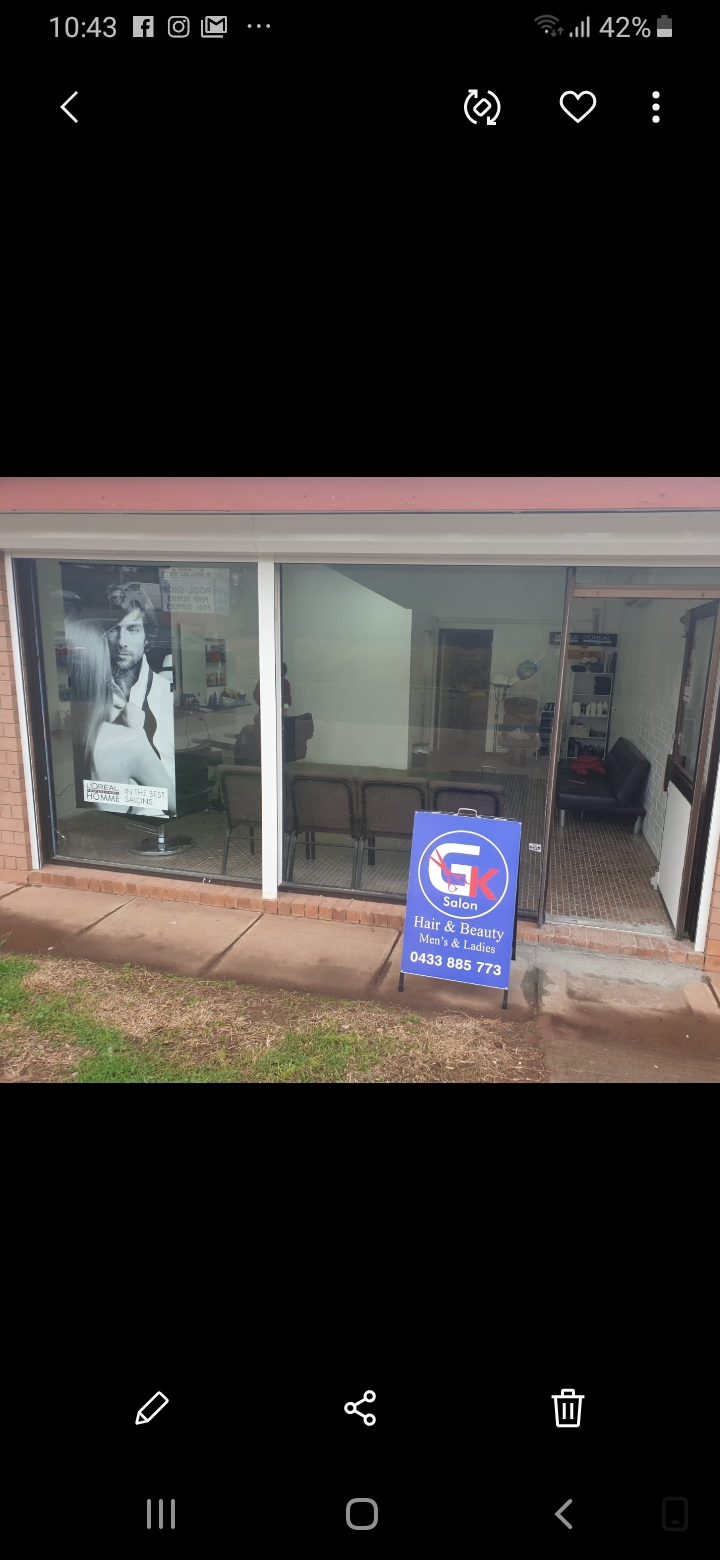 Gk salon | 1a/96 Research Rd, Pooraka SA 5095, Australia | Phone: 0433 885 773