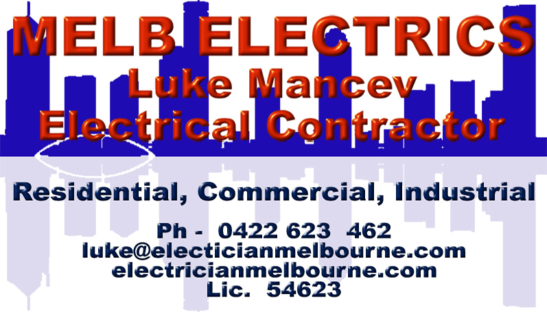 Melb Electrics | electrician | 26 Galli Ct, Hillside VIC 3037, Australia | 0422623462 OR +61 422 623 462