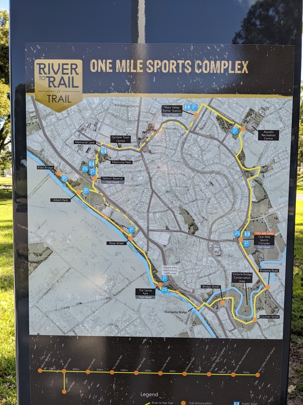 River to Rail Trail - One Mile Sports Complex | park | Gympie QLD 4570, Australia
