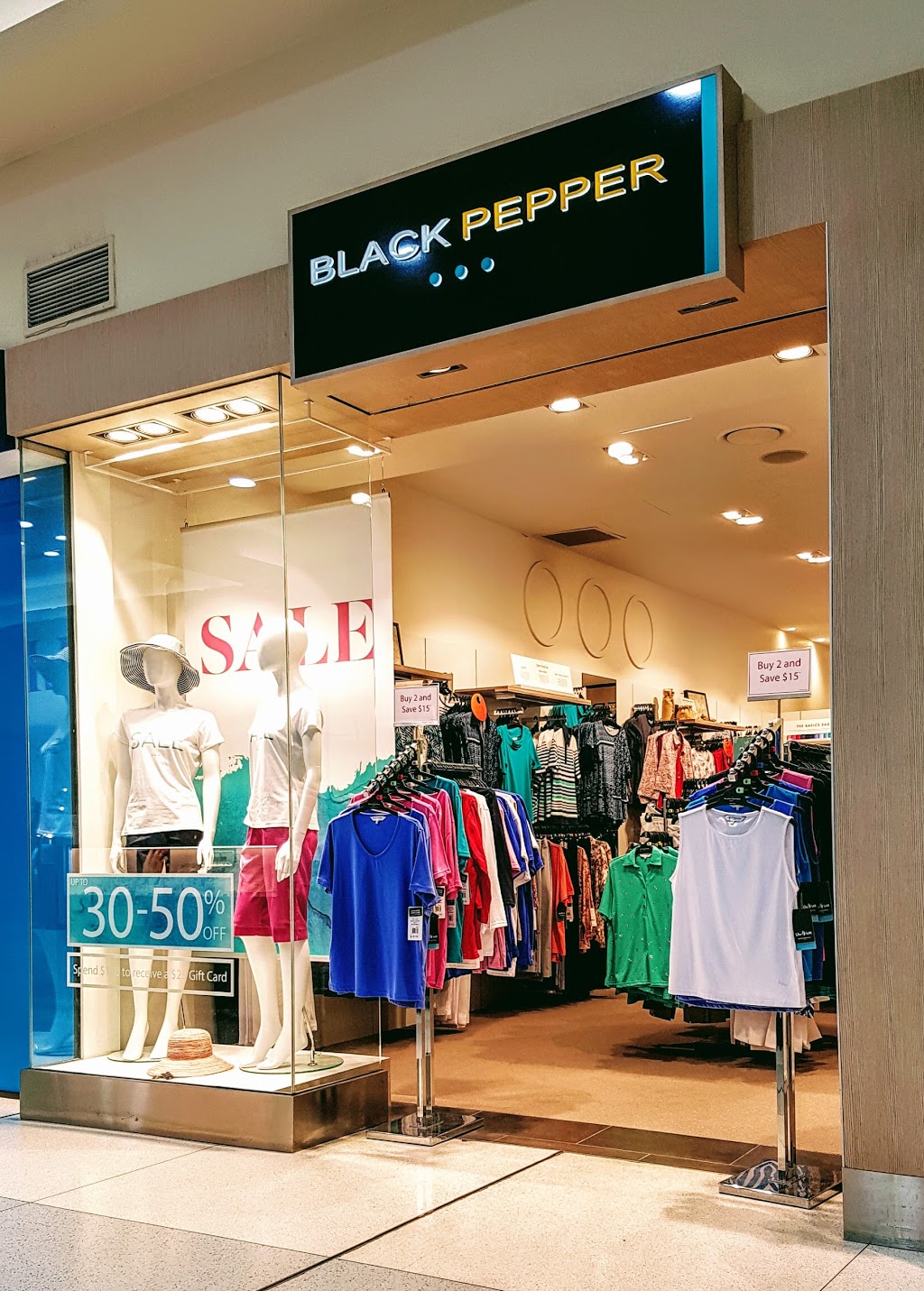 Black Pepper | clothing store | Forestway Shopping Centre,Cnr Warringah Rd &, Forest Way, Frenchs Forest NSW 2086, Australia | 0299753097 OR +61 2 9975 3097
