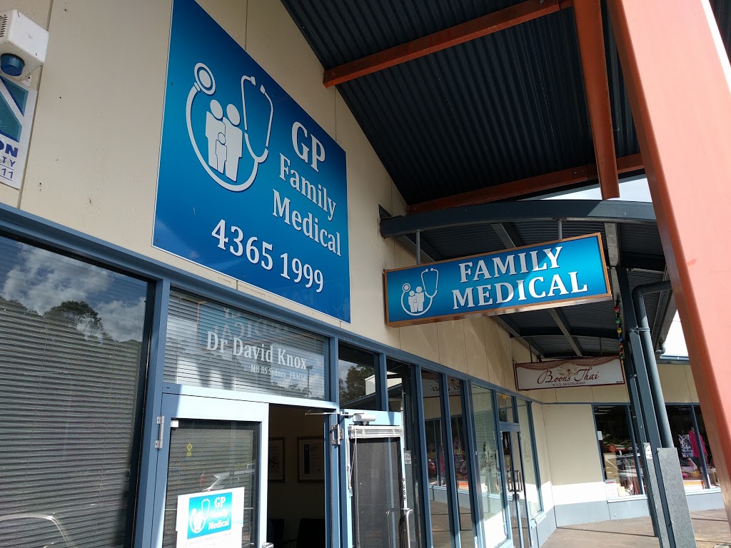 GP Family Medical -Dr David Knox | doctor | 2 Link Rd, Green Point NSW 2251, Australia | 0243651999 OR +61 2 4365 1999