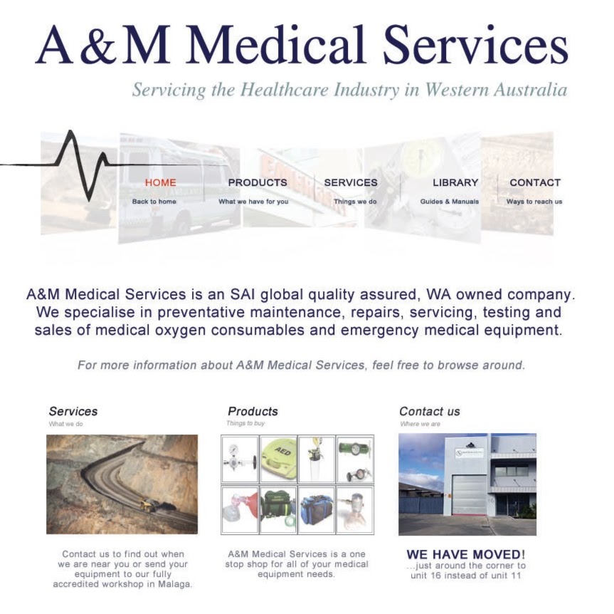 A & M Medical Services | health | 16/348 Victoria Rd, Malaga WA 6090, Australia | 0892498441 OR +61 8 9249 8441