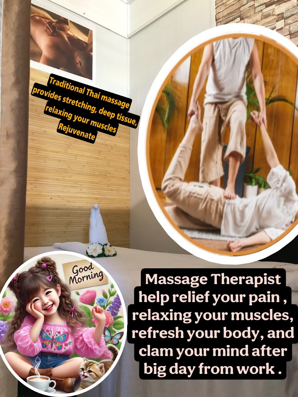 Bayside Thai massage studio | Redland Bay QLD 4165, Australia | Phone: 0490 459 514