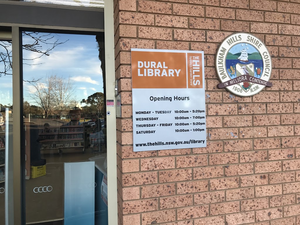 Dural Library | library | Pellitt Ln, Dural NSW 2158, Australia | 0297615755 OR +61 2 9761 5755