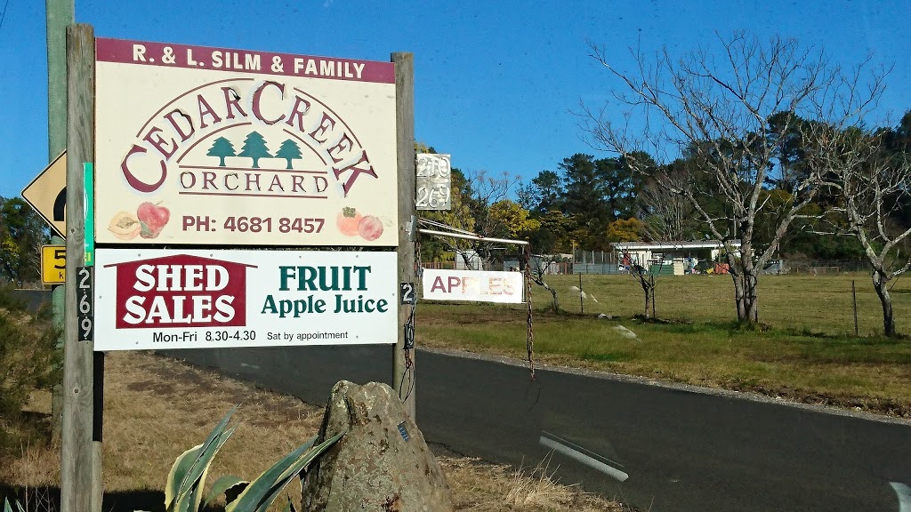 Cedar Creek Orchard |  | 269 Mulhollands Rd, Thirlmere NSW 2572, Australia | 0246818457 OR +61 2 4681 8457