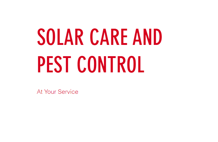 Solar Care and Pest Control | 12 Stephenson Dr, Ropes Crossing NSW 2760, Australia | Phone: 0406 091 099