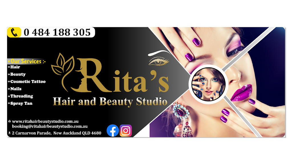 Rita’s Hair and Beauty Studio | hair care | 2 Carnarvon Parade, New Auckland QLD 4680, Australia | 0484188305 OR +61 484 188 305