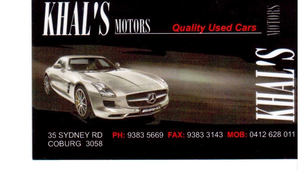 Khals Motors | 35 Sydney Rd, Coburg VIC 3058, Australia | Phone: (03) 9383 5669