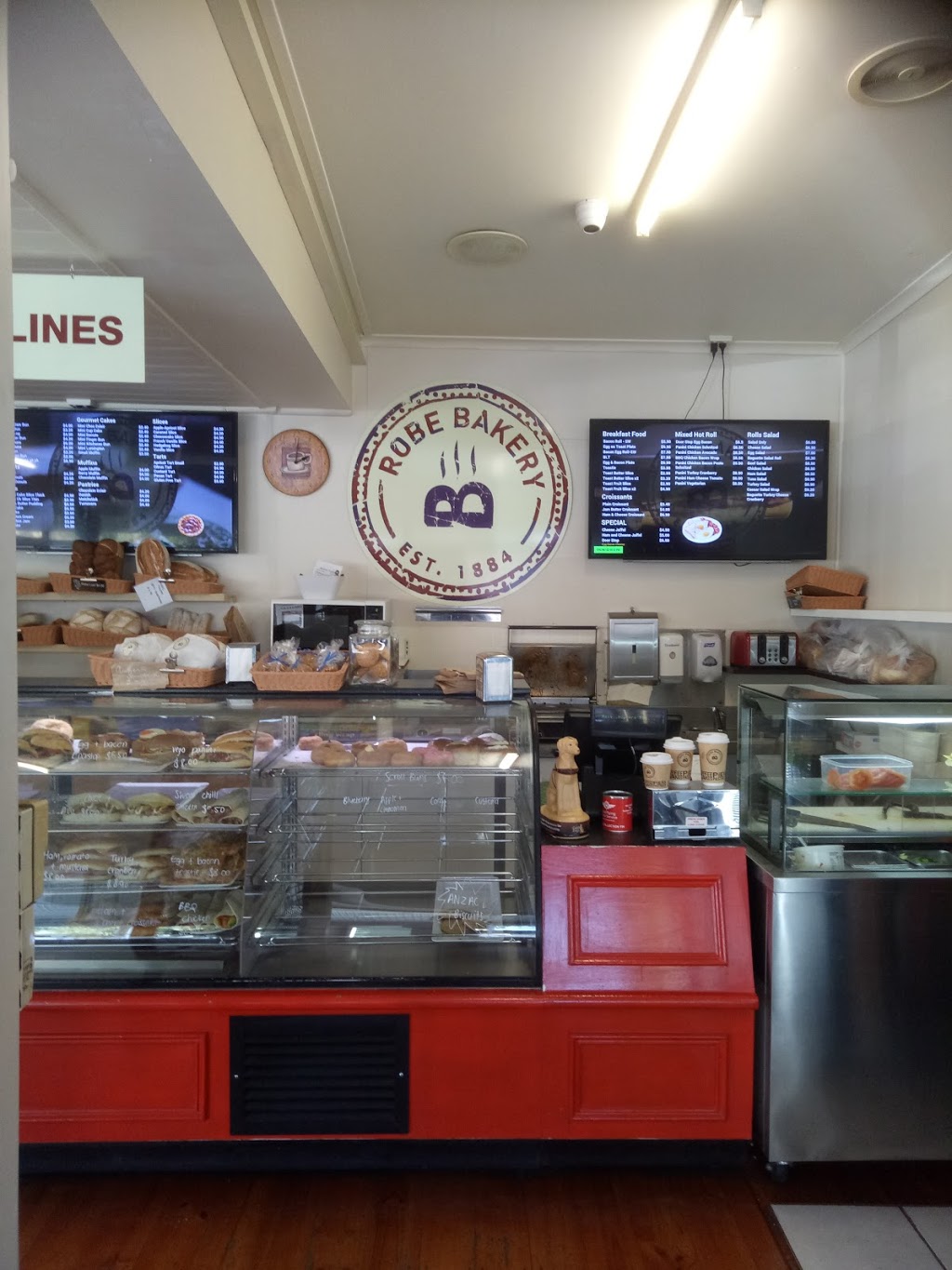 Robe Bakery 1884 | bakery | 13 Victoria St, Robe SA 5276, Australia | 0887682018 OR +61 8 8768 2018