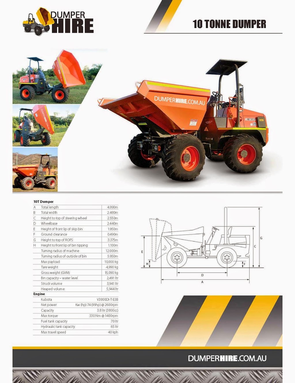 Dumper Hire |  | 7 Rivergum Ct, Condon QLD 4815, Australia | 0409813660 OR +61 409 813 660