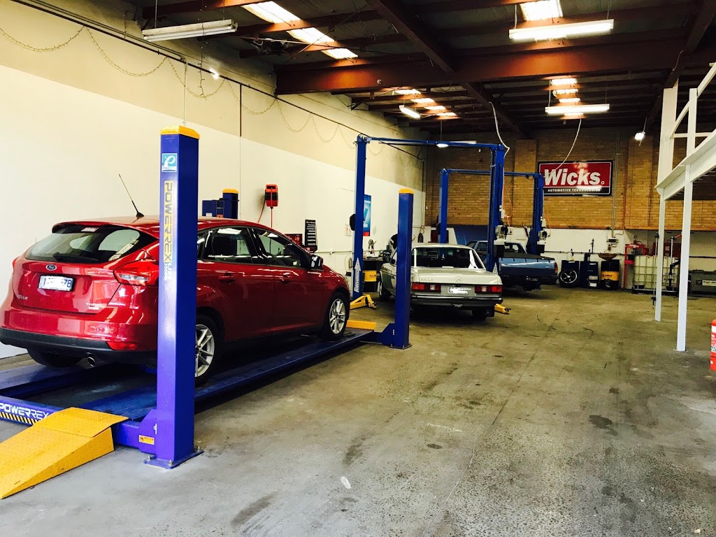 Wicks Auto Tech | car repair | 17C Brougham St, Eltham VIC 3095, Australia | 0384181122 OR +61 3 8418 1122