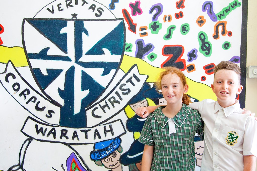 Corpus Christi Primary School | school | 68 Platt St, Waratah NSW 2298, Australia | 0249683220 OR +61 2 4968 3220