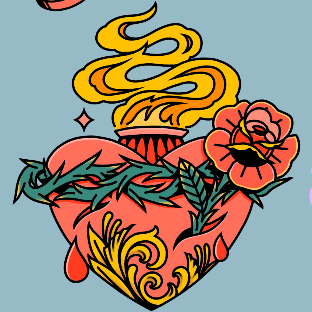 Sacred Heart Tattoo | 72 Woodburn St, Evans Head NSW 2473, Australia | Phone: 0422 526 174