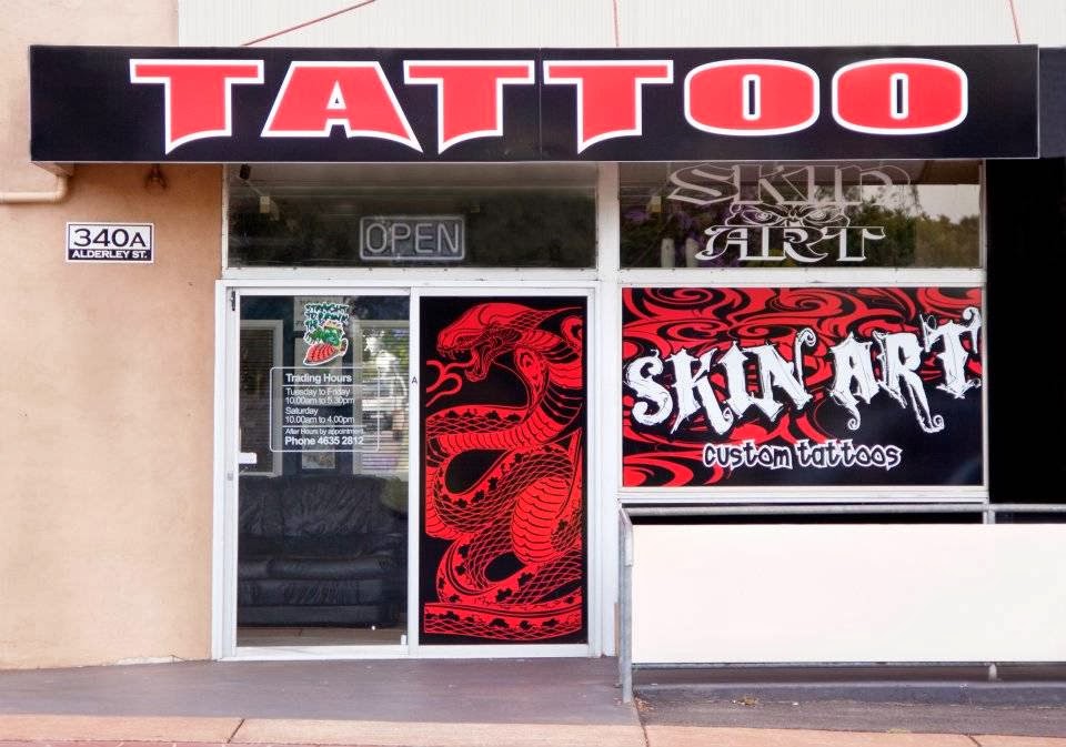 Skin Art Custom Tattoos | store | 340a Alderley St, Toowoomba City QLD 4350, Australia | 0746352812 OR +61 7 4635 2812