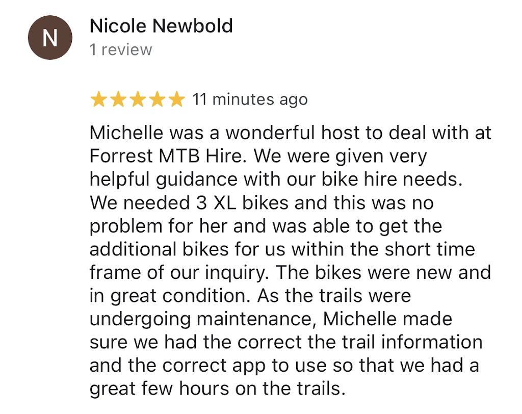 Explore MTB | 16 Grant St, Forrest VIC 3236, Australia | Phone: 0407 318 507