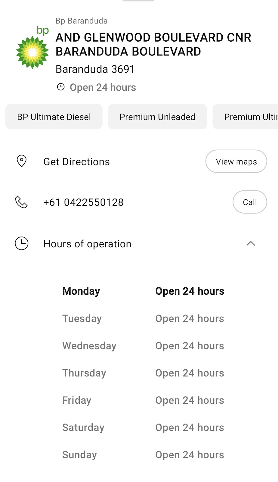 BP Baranduda | 4 Glenwood Bvd, Baranduda VIC 3691, Australia | Phone: (02) 6047 0609