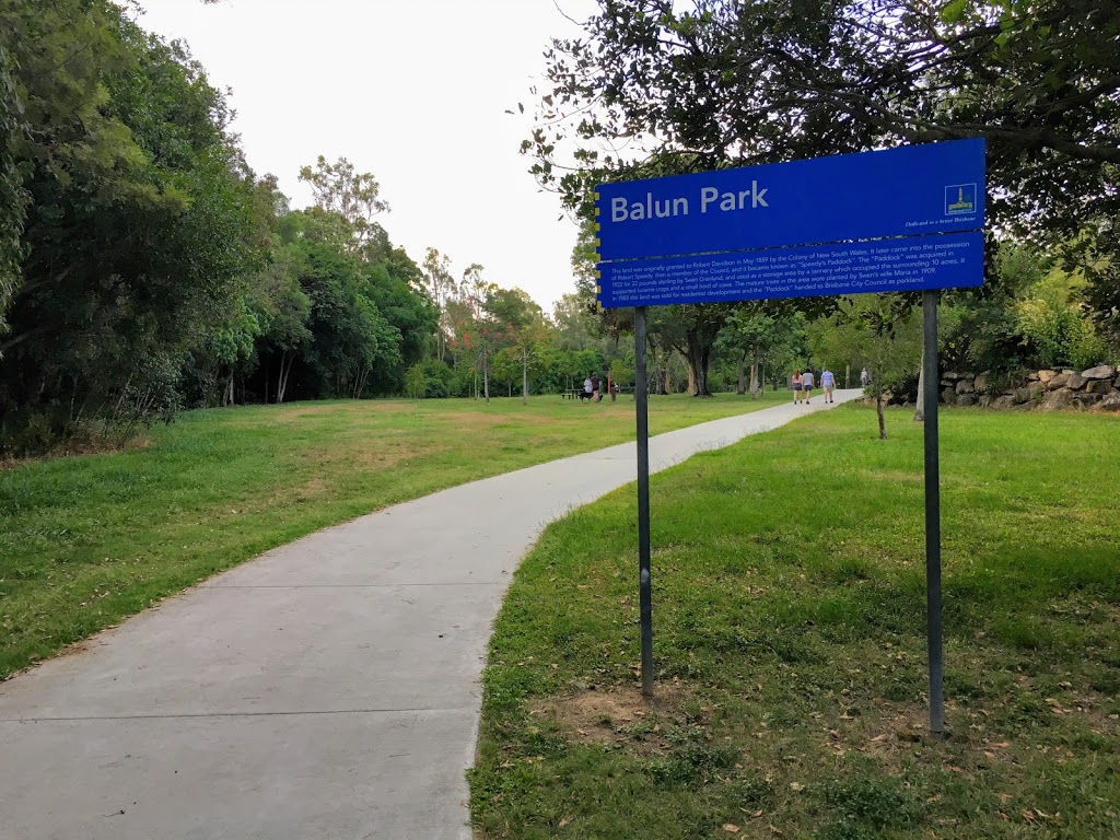 Balun Park | park | 12 Free St, Newmarket QLD 4051, Australia