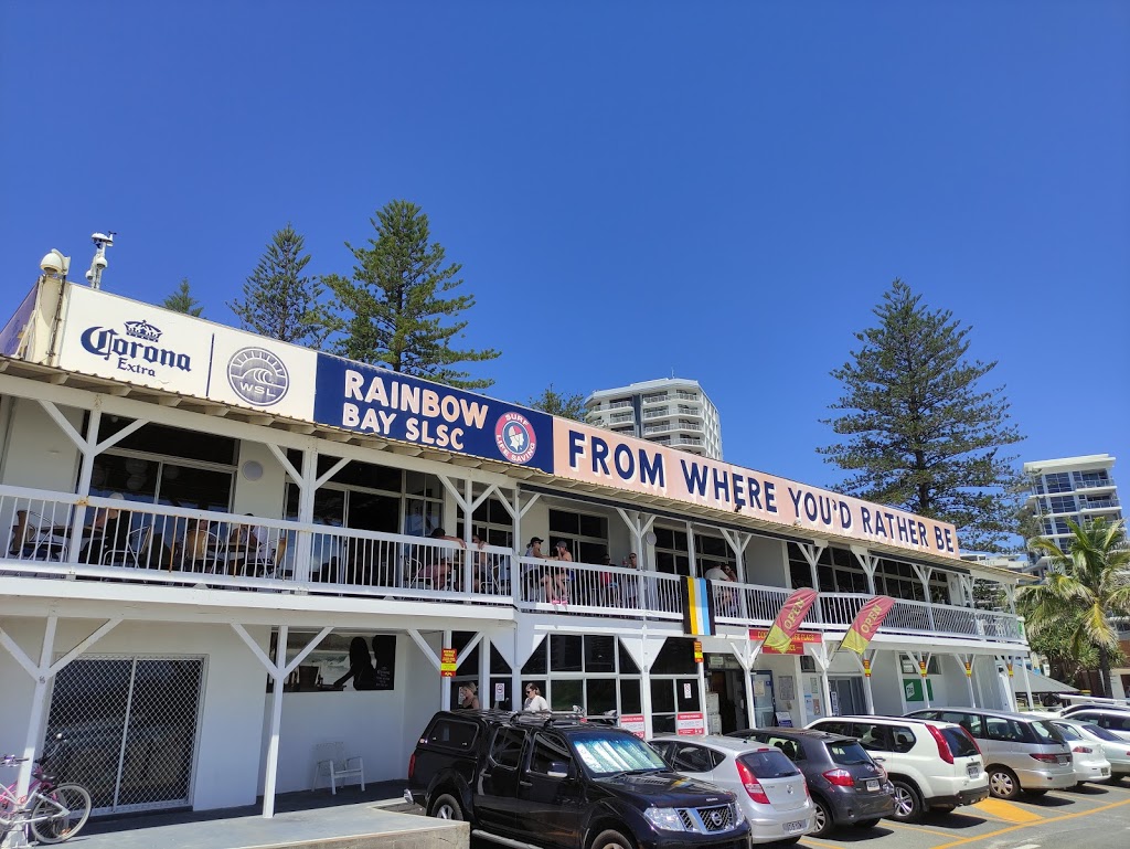 Rainbow Bay Surf Club Bar | 2 Snapper Rocks Rd, Coolangatta QLD 4225, Australia | Phone: (07) 5536 6390