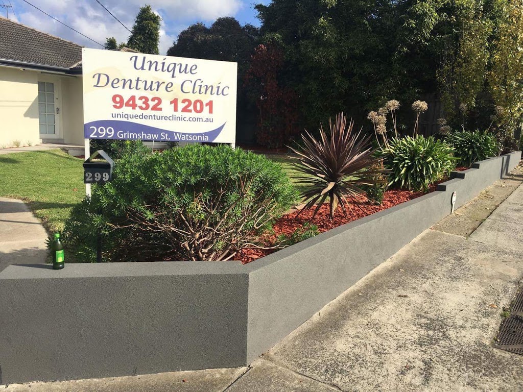 Unique Denture Clinic Watsonia | health | 299 Grimshaw St, Watsonia VIC 3087, Australia | 0394321201 OR +61 3 9432 1201