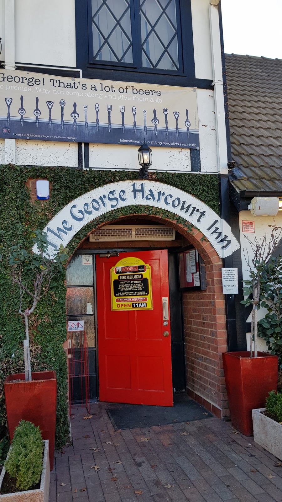 The George Harcourt Inn | restaurant | 3 Gold Creek Rd, Nicholls ACT 2913, Australia | 0262302484 OR +61 2 6230 2484