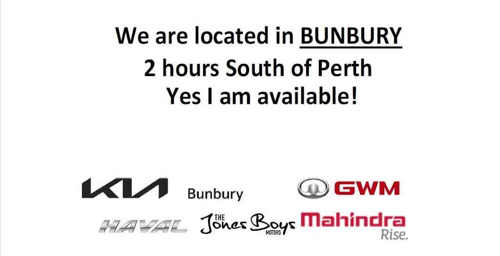 Bunbury Kia | car dealer | 2 Vasse St, Bunbury WA 6230, Australia | 0897916311 OR +61 8 9791 6311