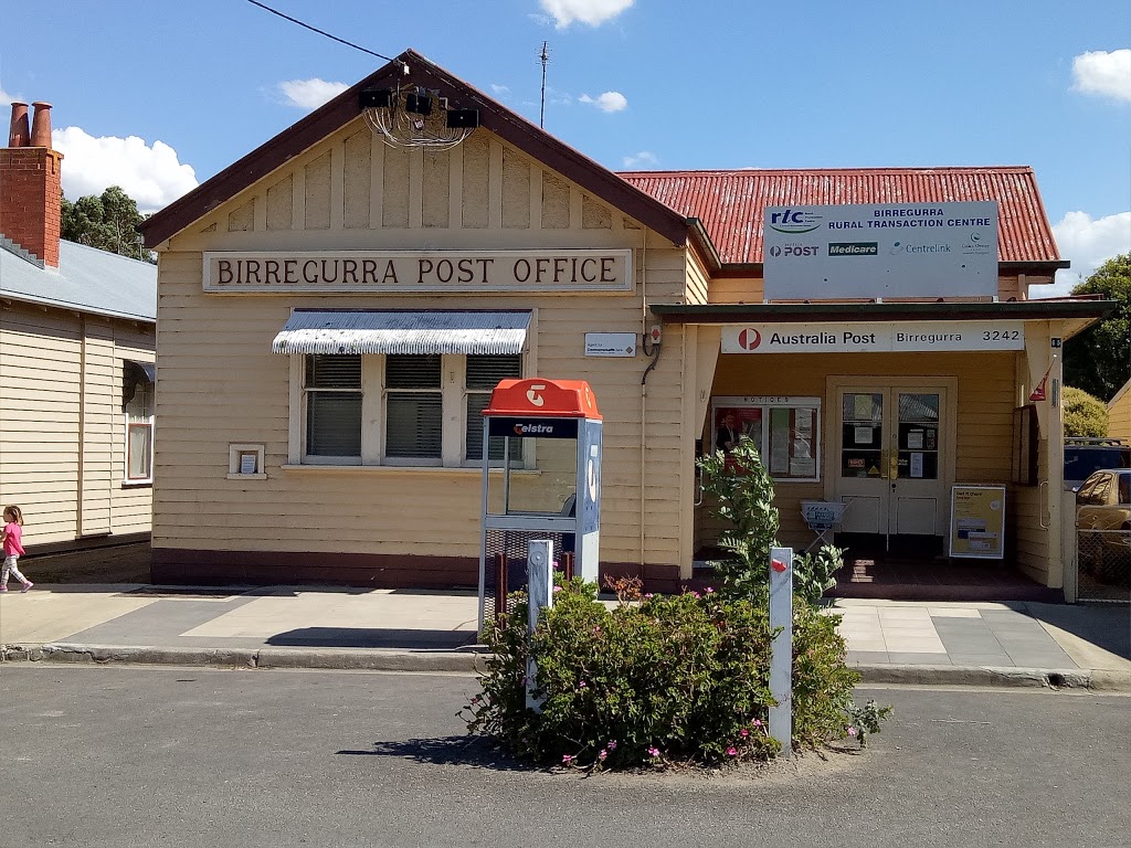 Centrelink Access Point |  | 65 Main St, Birregurra VIC 3242, Australia | 132468 OR +61 132468