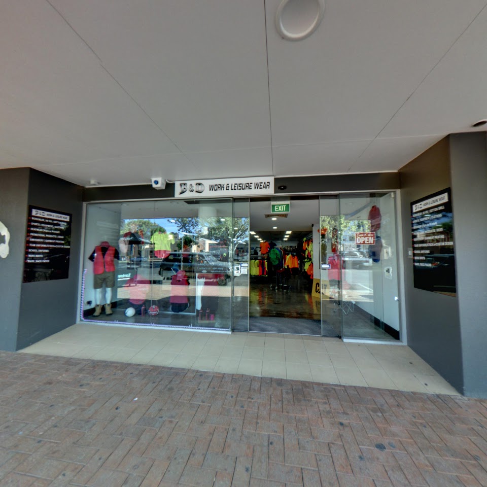 B&D Work and Leisure Wear | clothing store | 194 Banna Ave, Griffith NSW 2680, Australia | 0269646989 OR +61 2 6964 6989