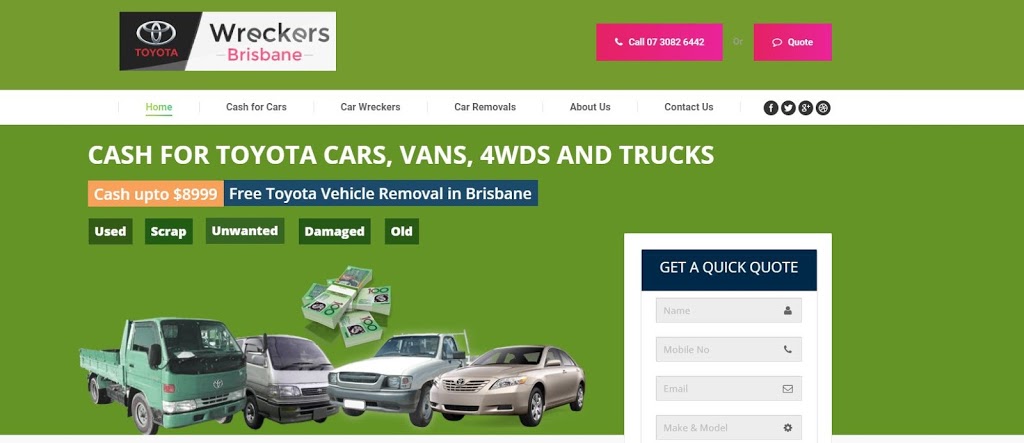 Cash for Toyota Scrap Cars Brisbane | car dealer | Lombank St, Acacia Ridge QLD 4110, Australia