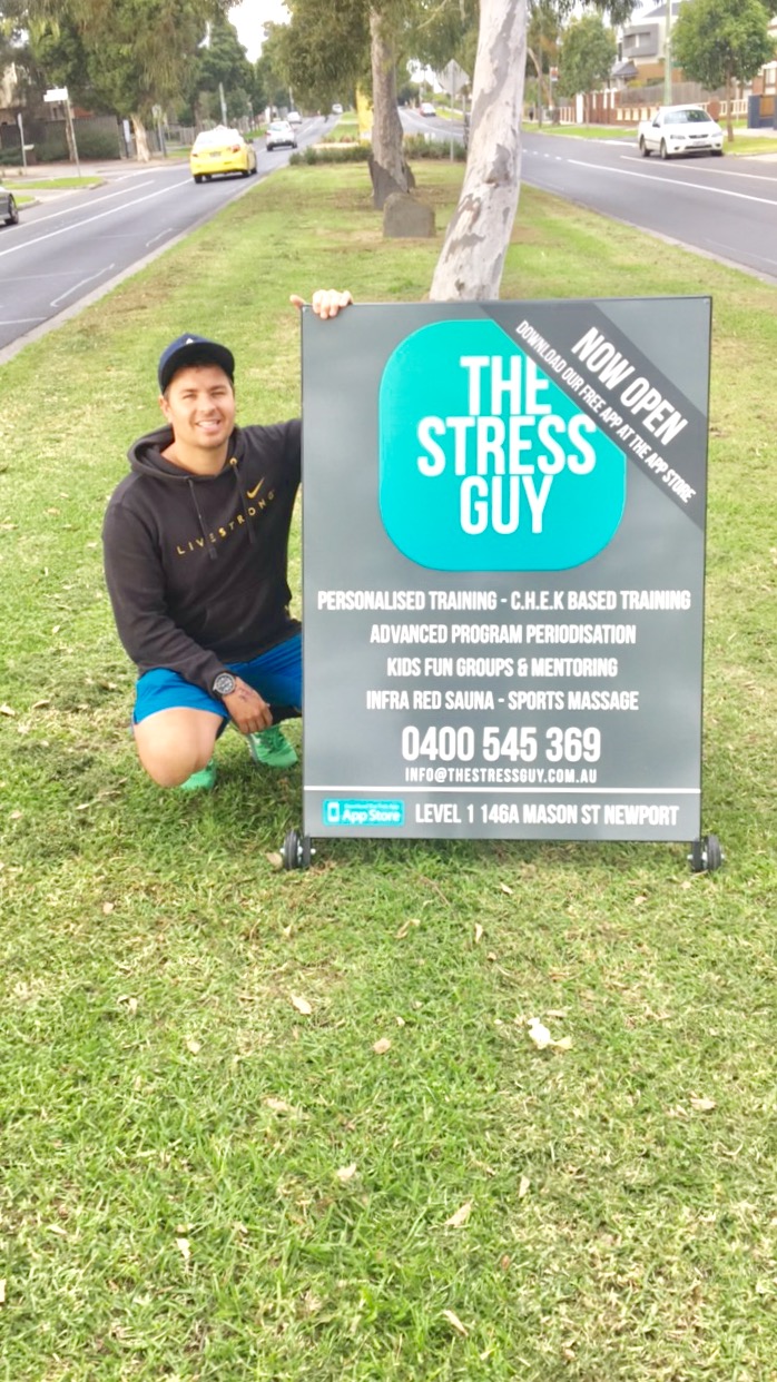 The Stress Guy | Level 1/146 Mason St, Newport VIC 3015, Australia | Phone: 0400 545 369