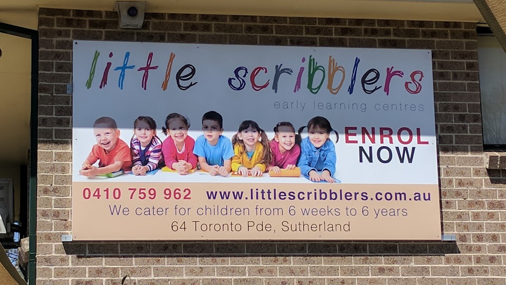 Little Scribblers Sutherland |  | 64 Toronto Parade, Sutherland NSW 2232, Australia | 0410759962 OR +61 410 759 962