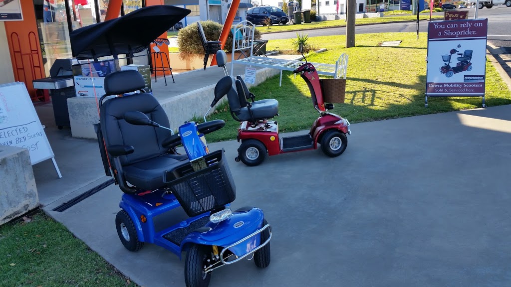 Cowra Mobility Scooters |  | Opposite the Car Wash, 12c Redfern St, Cowra NSW 2794, Australia | 0263426668 OR +61 2 6342 6668