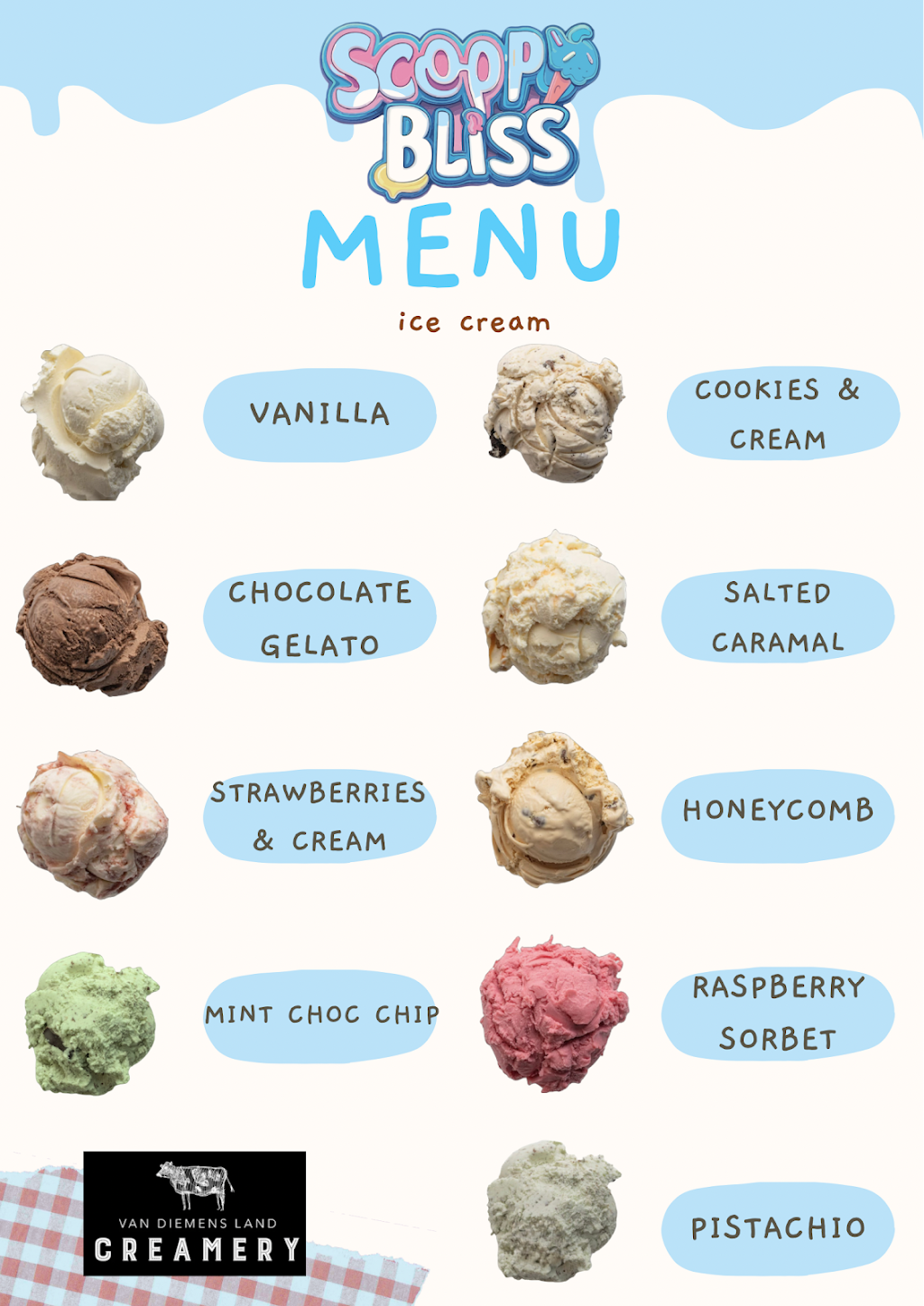 Scoopy Bliss | Old pier, Bridport TAS 7262, Australia | Phone: 0478 144 769