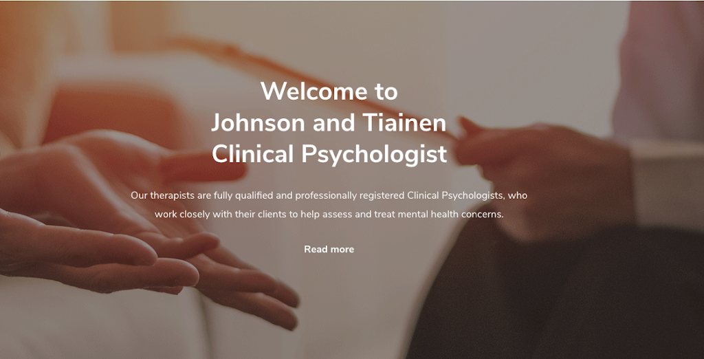 Johnson & Tiainen Clinical Psychologists - Ashfield | 89 Milton St, Ashfield NSW 2131, Australia | Phone: (02) 8294 5854