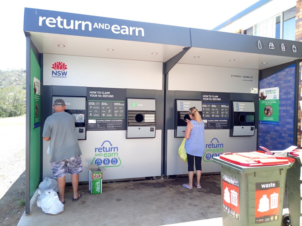 Return and Earn TOMRA Reverse Vending Machine |  | 158-168 Piper St, North Tamworth NSW 2340, Australia | 1800290691 OR +61 1800 290 691