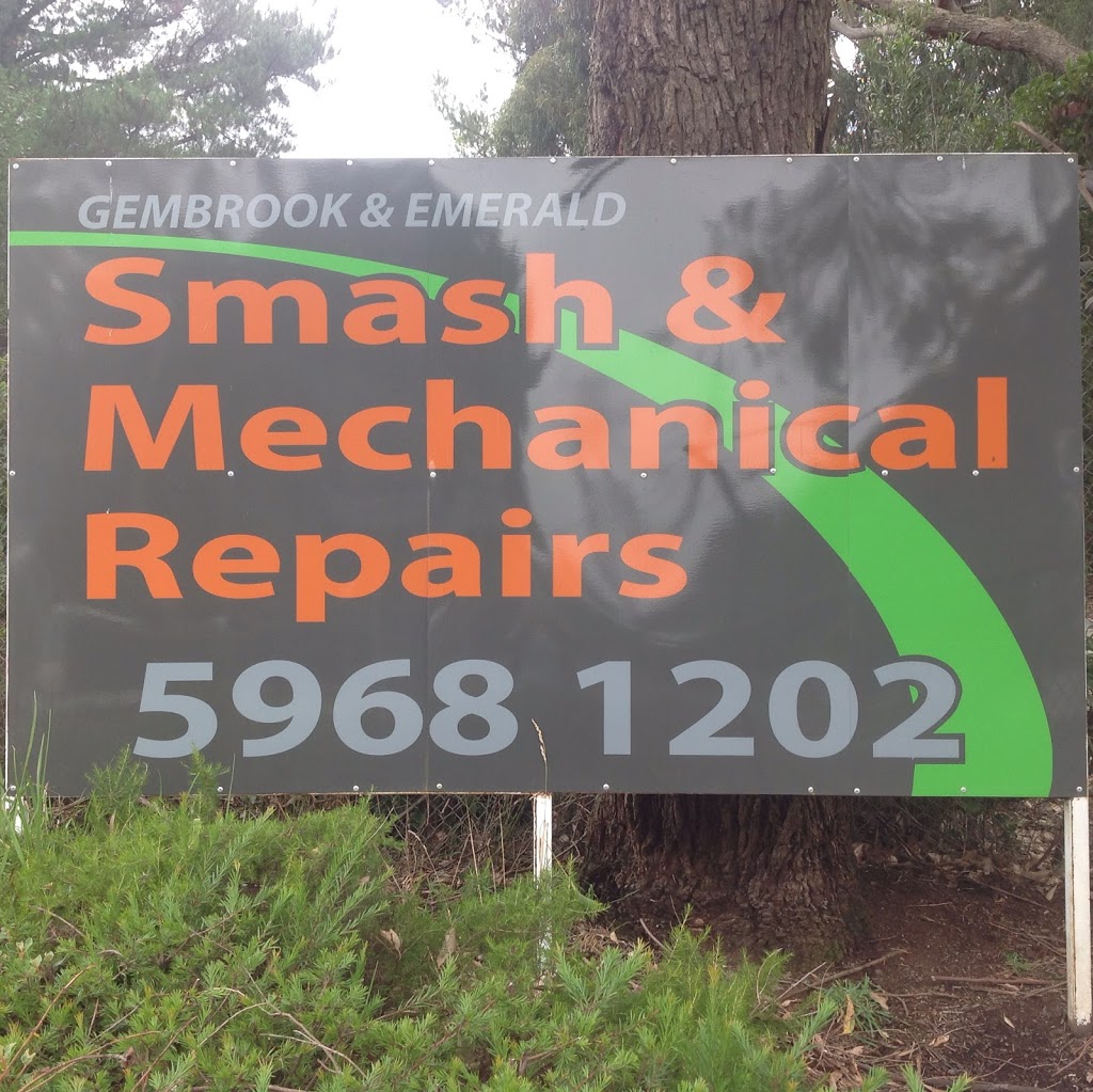 GEMBROOK & EMERALD SMASH AND MECHANICAL REPAIRS | 42 Main St, Gembrook VIC 3783, Australia | Phone: (03) 5968 1202