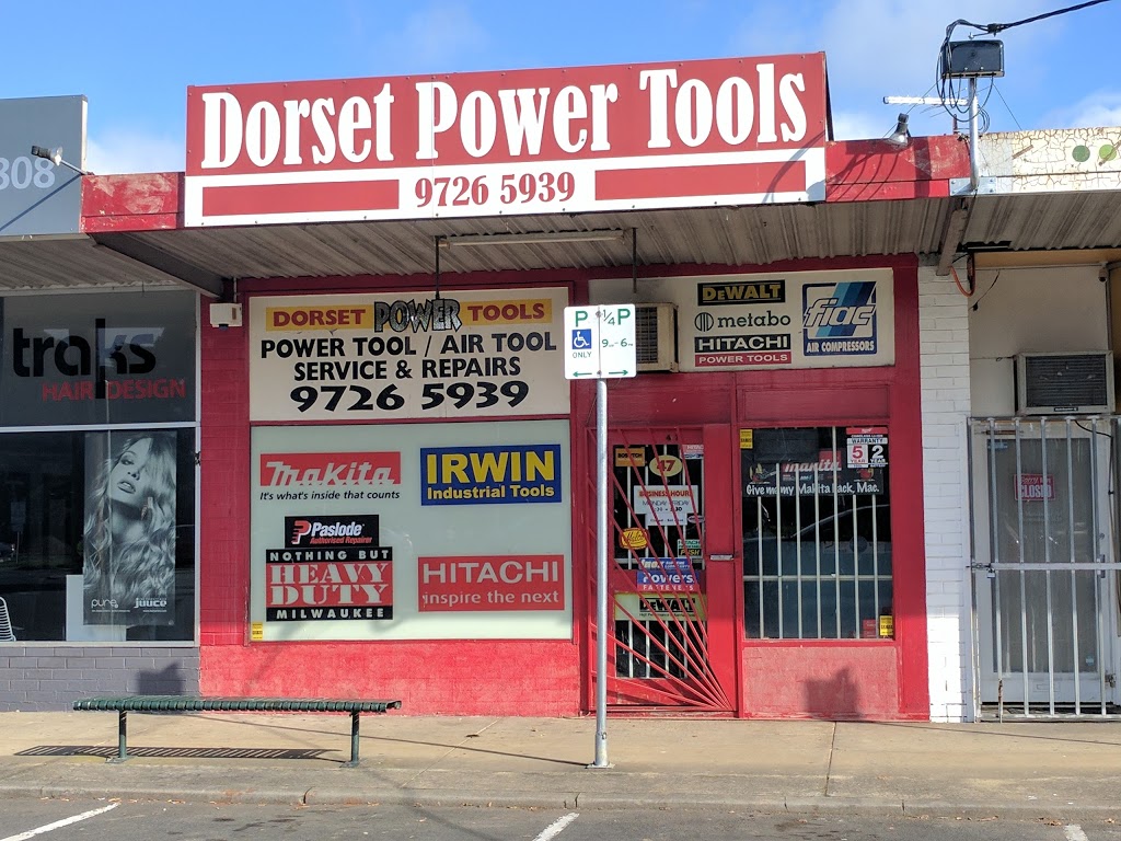 Dorset Power Tools | 47 Manchester Rd, Mooroolbark VIC 3138, Australia | Phone: (03) 9726 5939