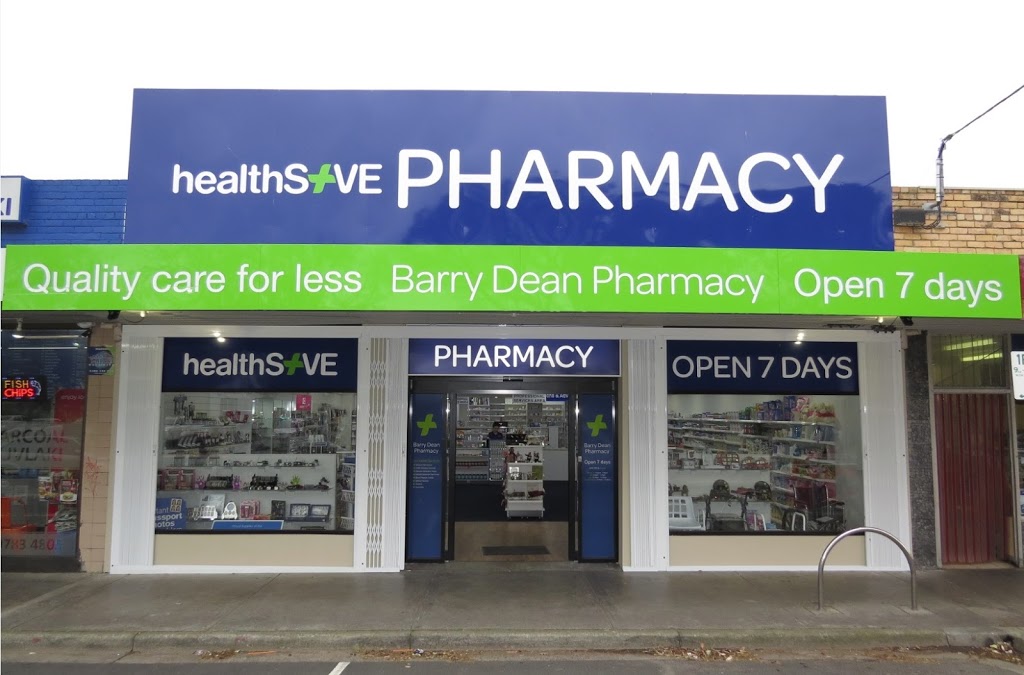 Barry Dean Pharmacy | store | 53F-53G Beach St, Frankston VIC 3199, Australia | 0397835201 OR +61 3 9783 5201