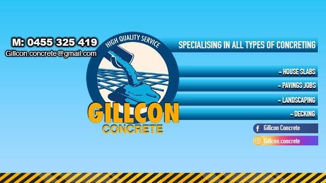 Gillcon Concrete | general contractor | Himalaya Dr, Diggers Rest VIC 3427, Australia | 0455325419 OR +61 455 325 419
