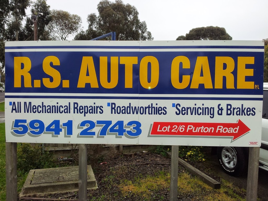 R S Auto Care Pty Ltd | car repair | 6 Purton Rd, Pakenham VIC 3810, Australia | 0359412743 OR +61 3 5941 2743