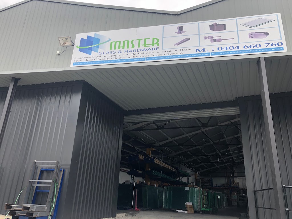 MASTER GLASS & HARDWARE PTY LTD | store | 6/13 Marigold St, Revesby NSW 2212, Australia | 0404660760 OR +61 404 660 760